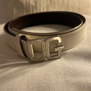 Vintage Ivory DOLCE & GABBANA Belt